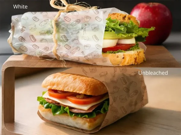 Greaseproof Paper (White & Brown)