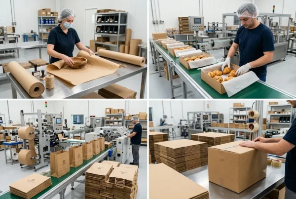 Sustainable paper packaging materials used across different industries