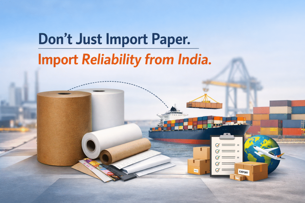 Industrial packaging paper exporter